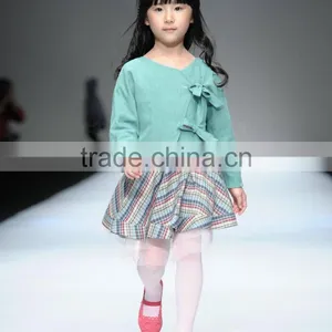 Latest Design Baby Cotton Linen Sweet Coat for 2-7 Years Old Girl thumbnail-1