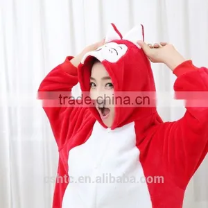 Flannel Cartoon Adult Animal Jumpsuit Animal Pajamas Jumpsuit thumbnail-4