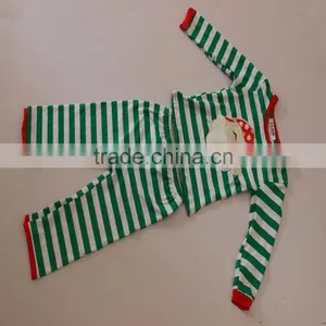 Baby Outfits Top Match Long Sleeve Cotton Pants Set Christmas Cute Clothing Santa Kids Clothes thumbnail-5