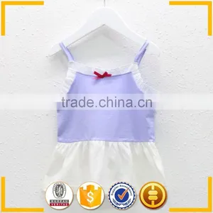 Wholesale Little Girls Ruffle Top Lace Ruffles Hem Child t Shirt White Top thumbnail-1