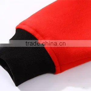 Wholesale High Quality Cotton Polyester Fleece Fashion Men Plain Zipper Gym Custom Hoodies thumbnail-6