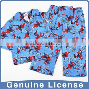 Coat Style Pajamas Spiderman Set Sleep Wear thumbnail-1