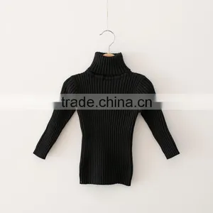 S15228A Korean Style Pullover Knitting Patterns Children Turtleneck Sweater thumbnail-4