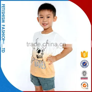 Cheap Wholesale 100% Cotton Fancy Kids T-shirt thumbnail-2