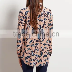 Latest Design New Fashion Button up Printing Long Sleeve Maternity Clothes thumbnail-4