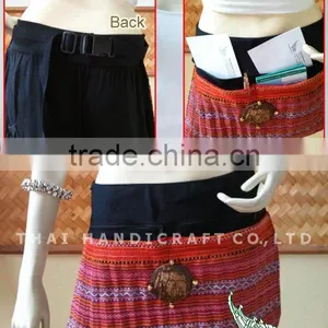 Embroidered HMONG HILL TRIBE Waist Bag Handmade thumbnail-1