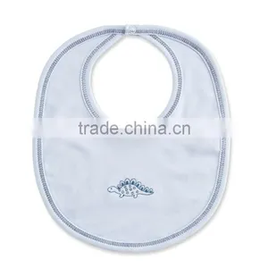 Pima Cotton Print Pattern Baby Drool Bibs Unisex Bandana Bibs thumbnail-3