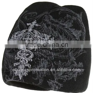 Cheap Printing Beanie Hat thumbnail-1