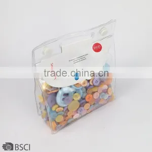 D&D 2017 New Colorful Shaped Plastic Buttons 2-Holes Sewing Button Scrapbooking DIY Craft thumbnail-1