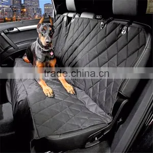 Oxford Waterproof Hammock Car Rear Back Seat Covers Dog Seat Covers for Pets thumbnail-1