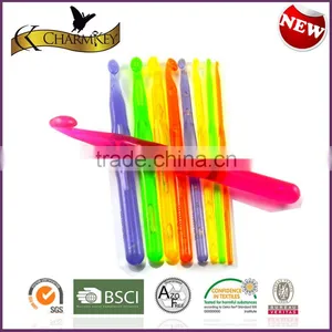 Environmental Crochet Hook Hand Knitting Needle Plstic Crochet Hook Set for Knitting thumbnail-1