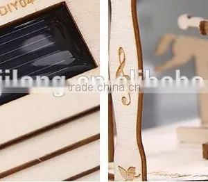 Wooden Children DIY Puzzle Toy Handmade Building Block Model Educational Diy Solar Puzzle Toy for Kids thumbnail-3