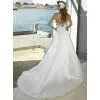 High Quality Halter Bridal Wedding Gown thumbnail-2