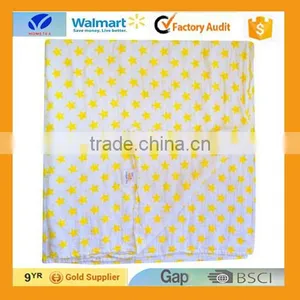 Environmentally Friendly Organic Cotton BABY MUSLIN BLANKET/SWADDLE BLANKET thumbnail-2
