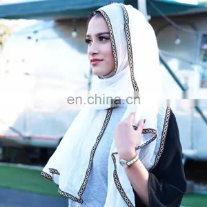 New Arrival Fashion Women Arab Muslim Hijab Scarf thumbnail-3