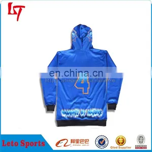 High Quality Factory Price Customized 100% Polyester Fleece Sublimation Hoodies thumbnail-2