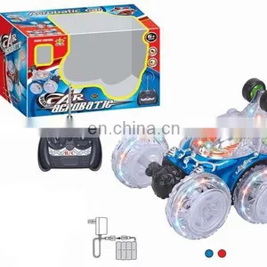 Hot Sale 4 Channel rc Stunt Car With Light and Music thumbnail-1