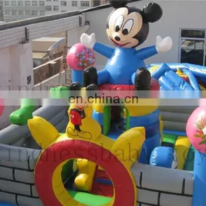 Micky Mouse Inflatable Fun City, Dora Dreamland Inflatable Games, Inflatable Toys for Sale thumbnail-2