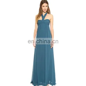 2017 Ladies Long Evening Party Wear Gown Latest Gown Designs thumbnail-4