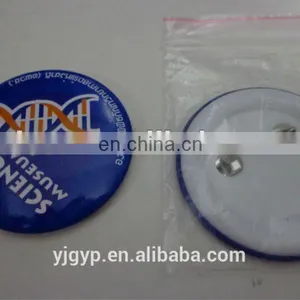 Promotional Logo Printed Tinplate Pin Badge thumbnail-2