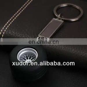 Rubber and Metal Keychain, Auto Parts Keychain, Tyre Keychain thumbnail-5