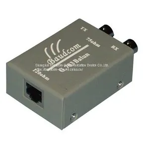 Single Port G.703 E1 Balun Adapter BNC to RJ45 Impedance Converter thumbnail-3