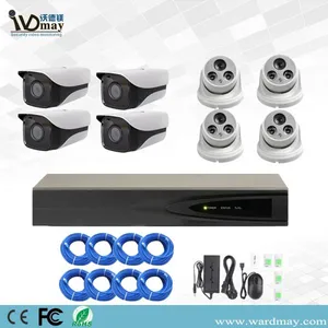 CCTV 8chs 3.0MP/5.0MP HD H. 265+ Poe NVR Alarm Systems With Starlight Home Security IP Camera thumbnail-1