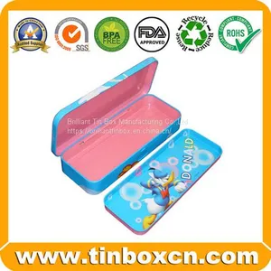 Double-Decked Stationery Kit Pencil Tin Case thumbnail-4