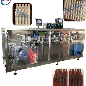 Plastic Bottle Soy Sauce Packing Machine,automatic Chemical Liquid Packing Machine,stand up Plastic Ampoule Filling and Sealing Machine thumbnail-1