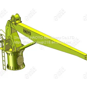 Fixed Boom Hydraulic Cargo Ship Crane Manufacturer Price thumbnail-3