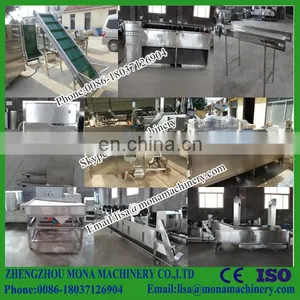 Output 30- 1000 Kg/h Electric Potato Chips Making Machine Frozen French Fries Production Line thumbnail-1