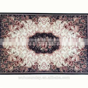 PRINTED SHORT PLUSH MAT - PERSIAN/PRAYER PATTERN DESIGN thumbnail-4