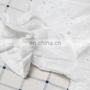 Infants & Toddler Clothes Elegant Full Sleeve White Baby Lace Party Romper thumbnail-6