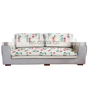 Hot Sale High Quality Fancy Roses Printing Cotton Woven Protective Garden Sofa Covers thumbnail-1