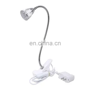 Single Head Table Desk Lamp Indoor Hydroponic Plant 5W Led Full Spectrum Grow Bulb Light thumbnail-1
