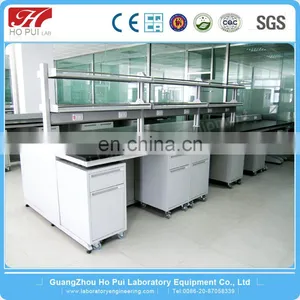 China Manufacturer Medical Laboratory Equipment Used Dental Wooden School Lab Tables for Sale thumbnail-4