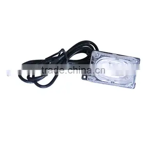 RGB LED Net Grille Light 48W Wireless Remote for SUV Rescue Military Engineering Off-road ExcavatorTruck ATV Vehicle thumbnail-2