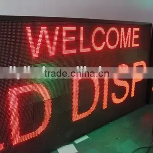 P10 Outdoor Red Color LED Message Sign for Advertising Sign / Led Screen Outdoor Use thumbnail-1