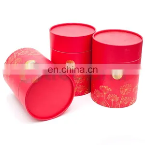 Private Print Design Cylindrical Paper Box Packaging Cylindrical Boxes thumbnail-1