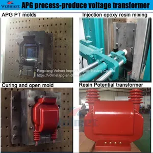 Volmet Epoxy Resin Gel Forming Machine Automatic for Epoxy Current Transformers and Voltage Transformers thumbnail-1
