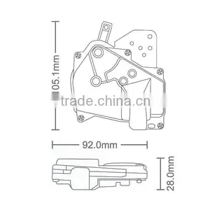 Super Quality Car Door Lock Actuator For GEELY Strong Power thumbnail-3