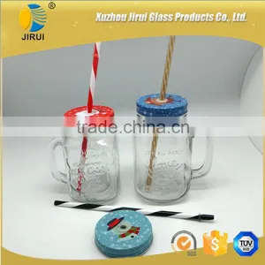 70mm Attractive Christmas Style Tinplate Cap for Mason Jar thumbnail-5