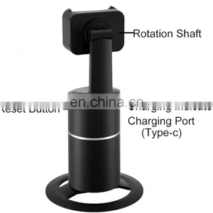 2022 Hot Sales Smart Mobile Holder Smartphone Telephone Stand AI Auto Face Tracking Phone Holder thumbnail-2