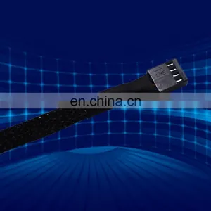 3/4pin Pwm Chasis Cooling Fan Cable Hub Adapter 1 To 5 4pin Tx4 Pwm Cpu Cooler Case Splitter thumbnail-2