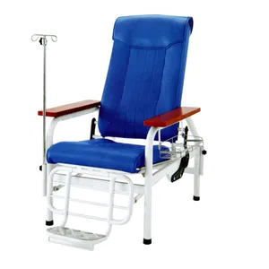 Comfortable and Utility Hospital Nursing Chairs IV Drip Chair For Patients thumbnail-1