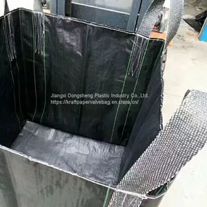 Cement Shipping Pre Sling Soft Bag 4 Lifting Loops FIBC Jumbo Bulk Bag Super Sacks Anti-UV thumbnail-4