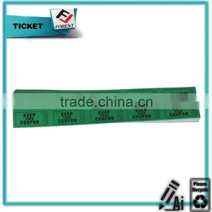 Customized Raffle Tickets, Coupon Ticket, Admission Ticket, Wholesale and Printing Tickets thumbnail-5