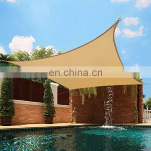 Waterproof Rectangle Sun Shade Sail Canopy Awning Shelter Fabric Canvas thumbnail-4