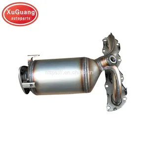 Stainless Steel Three Way Catalytic Converter for Volkswagen Polo 1.6 With High Quality thumbnail-1