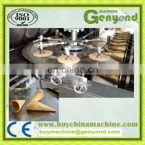 Shanghai Automatic Ice Cream Wafer Sugar Cone Maker Machine Production Line for Making Ice Cream Cone thumbnail-3